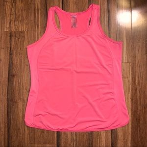 CORY VINES CORAL PINK WORKOUT TOP SIZE LARGE
